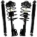 Prime Choice Auto Parts KS991-CST113 Set of 2 Struts and 2 Shock Absorbers