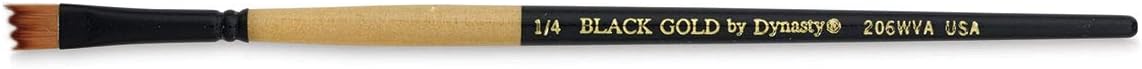 Black Gold by Dynasty - 206WVA - Wave Angle Brush - Size 1/4