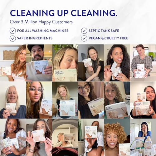 The Clean People Laundry Detergent Pods - Hypoallergenic Laundry Pods - Ultra photo 9