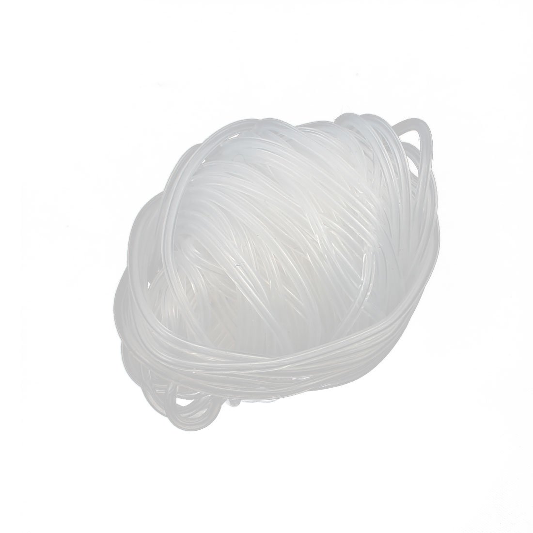 Sourcingmap 1mm x 2mm High Temp Resistant Flexible Clear Silicone Tube Hose Pipe 10M Length