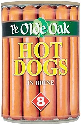 Ye Olde Oak 8 Hot Dogs in Brine 400g