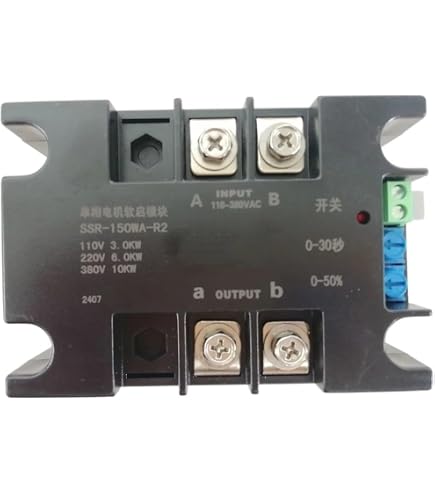 Intelligent Motor Soft Starter - 220V Single-Phase, 50-60Hz, 2/4/6