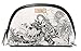 Victoria's Secret Black Floral Beauty Cosmetic Bag