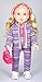 Kindred Hearts Dolls Brinley Hair Blue Eyes PVC Girl Doll, Blonde, 18