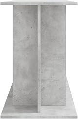 vidaXL Engineered Wood Aquarium Stand 120x40x60 cm Grey Storage view 6