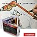 120 Oil Colored Pencils, Southsun Colored Pencils for Art Drawing, Sketching, Adult Coloring Books, Pre-sharpened, Fine Point Lead