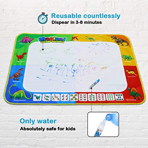 Kids Aqua Magic Water Doodle Mat,Water Drawing Mat for Toddlers,Large