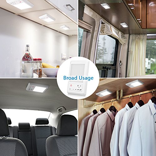 image for EBTOOLS DC12/24V 28 LED RV Ceiling Light, Touch Control LED Interior L