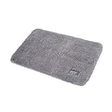 FaSoLa Non-slip Microfiber Floor Doormat (Gray)