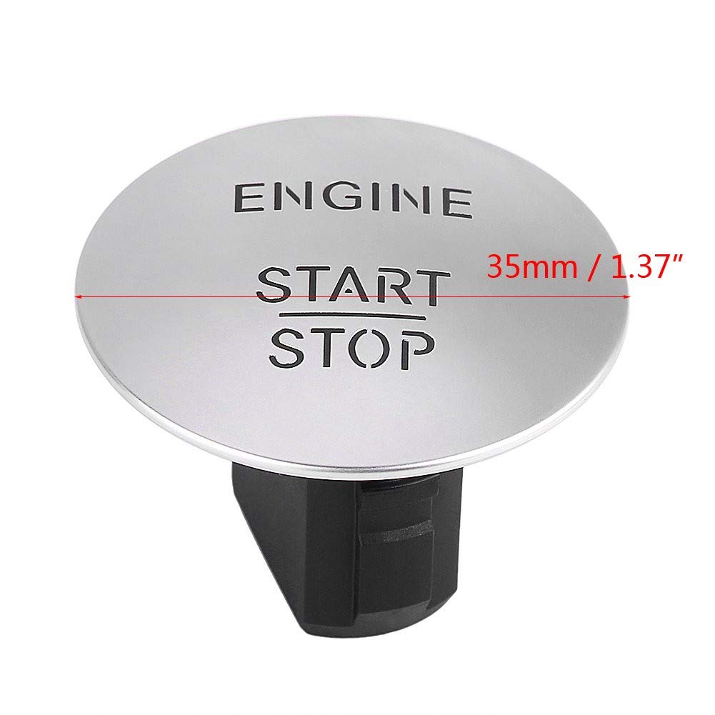 znwiem Auto Motor Start Stop Druckschalter Keyless für Mercedes Benz