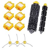 Accessory for iRobot 700 Series 720 750 760 765 770 772 772e 774 775 776 776p 782 782e 785 786 786p 790 Roomba 780 Accessories Replacement Kit Replenishment Parts Set Filter Side Brush Roller#26-7XTZ
