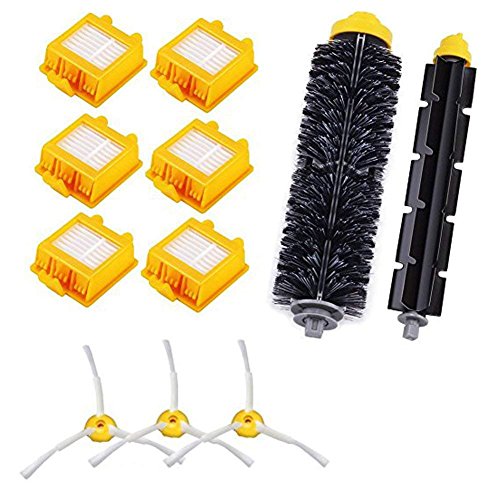 Accessory for iRobot 700 Series 720 750 760 765 770 772 772e 774 775 776 776p 782 782e 785 786 786p 790 Roomba 780 Accessories Replacement Kit Replenishment Parts Set Filter Side Brush Roller#26-7XTZ