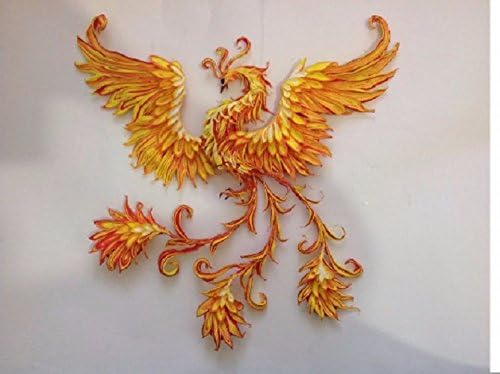 Firebird figurine,Phoenix figurine,wall figurine Firebird,panels,a fabulous bird Phoenix figurine Phoenix fire bird