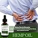 Full Spectrum Hemp Oil - 300mg 1oz - Natural Hemp Extract with 0% THC | Pure Organic | Relief for Depression, Anxiety, Stress, Sleep, Pain - Improve Mood & More! | Rich in Omega 3,6, 9 Fatty Acids