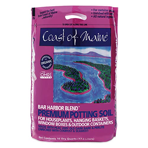 Coast of Maine - Premium Potting Soil - Bar Harbor Blend (1, 16QT) Coast of Maine - Premium Potting Soil - Bar Harbor Blend (1, 16QT)