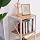 Scaffale A 3 Ripiani HOMCOM Legno - 40x35x72,5 Cm, Salvaspazio, Per Soggiorno, Cucina, Bagno