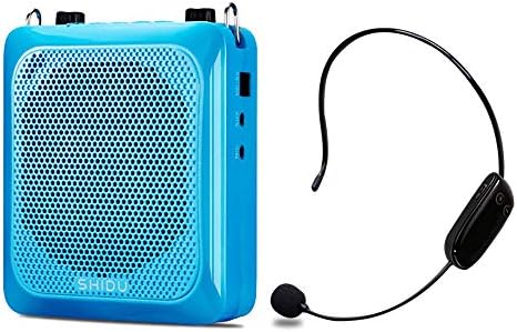 LJ2 Mini Voice Amplifier, Portable Audio Bluetooth Speaker USB Voice Amplifier with UHF Wireless Microphone for Teaching Training Conferences