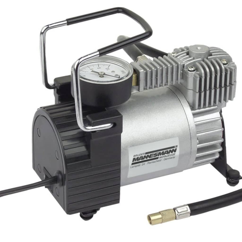 Mannesmann 01790 Mini Aluminium Compressor 12 V Aluminium