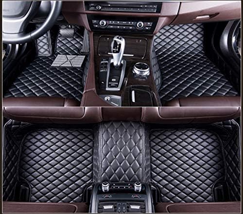 Summir Fit for Mercedes-Benz G Series 4 Doors W463 2010-2018 Leather Car Floor Auto Mats Waterproof Mat Non Toxic and inodorous (Black)