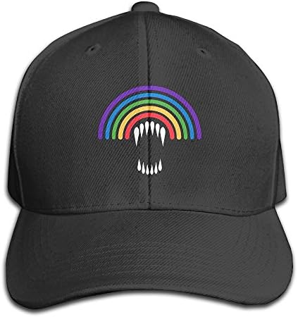 Rainbow Vampire Teeth Adjustable Classic Cap