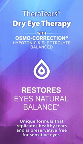 Thera Tears Lubricant Eye Drops, (pack of 2) - Thumbnail 3