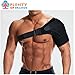 Plenty Of Brands Shoulder Stability Brace with Pressure Pad - Lightweight, Breathable Shoulder Support for Rotator Cuff, Dislocated AC Joint, Labrum Tear, Shoulder Pain, Compression Sleeve