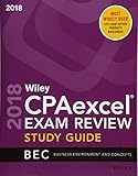 Wiley CPAexcel Exam Review 2018 Study Guide: Business Environment and Concepts