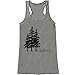 7 ate 9 Apparel Ladies Explore Outdoors Tank Top Medium Grey
