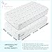 Crib Sheet Set 2 Pack - Ideal for Baby Boy or Baby Girl - 100% Jersey Knit Cotton With Lovely Prints in Gray and Mint, Perfect Toddler Gift by MyDeani