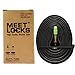 Bike Tube MTB 26x1.75-2.125 Recycle Butyl Solid Brass Stem Valve Presta