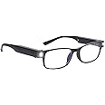 OKH Reading Glasses with Light, Anti Blue Light Lens, Rechargeable Bright LED Readers for Men Women