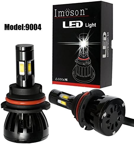 IMOSONTEC 9004Hi/Lo G6 LED Headlights with 60W/96W 6000K Color Temp for Cars