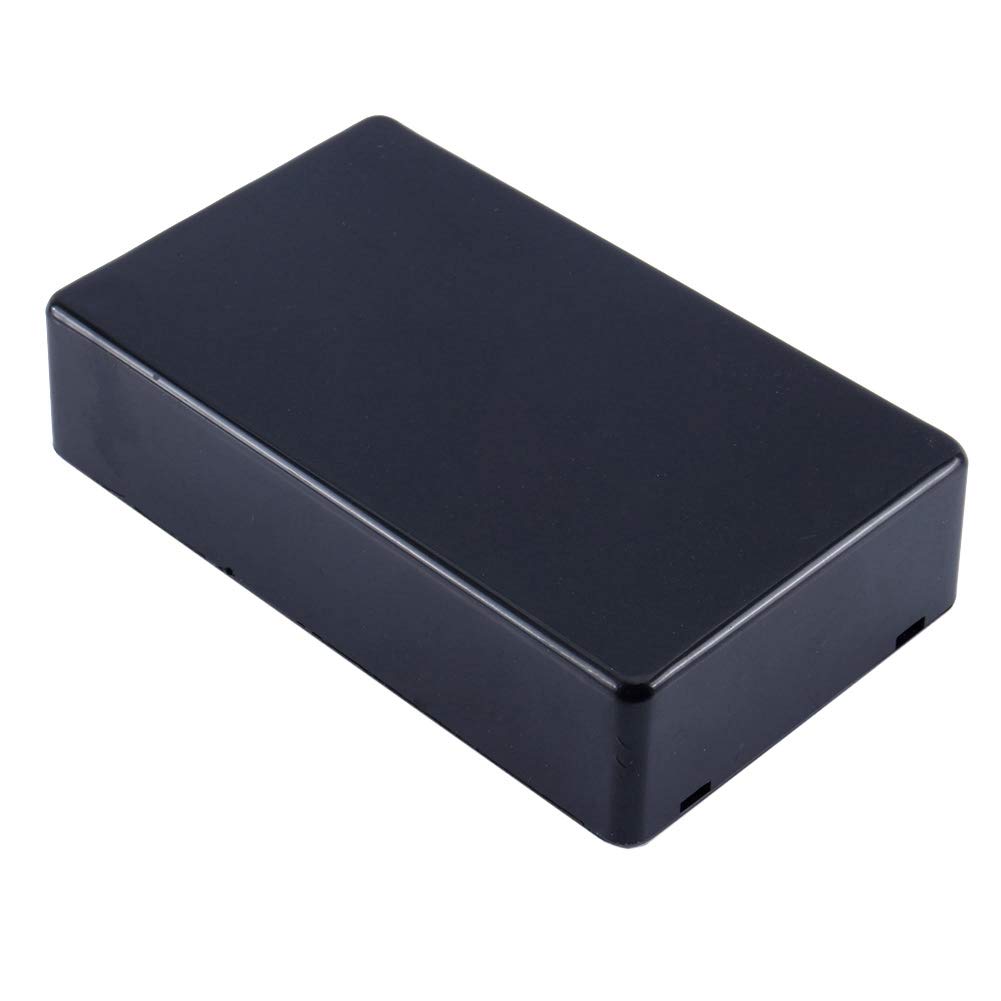 Fydun Plastic Box Project Instrument Case 100X60X25Mm Waterproof Plastic Cover Black