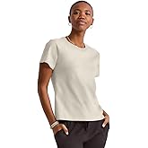 Hanes Women's Originals Cotton T-Shirt, Classic Crewneck Women's Tee, Plus Size Available