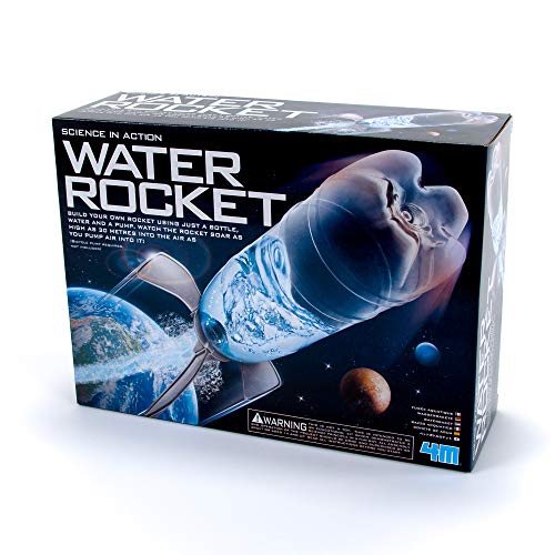 4M Water Rocket Kit, DIY Science Space Stem Toys, For Boys & Girls Ages