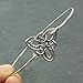 Celtic Knot Triquetra Trinity Knot Bangle Bracelet TR3 - Sterling Silver Filled