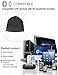 Wireless Bluetooth Beanie Headphone, Winter Knit Hat Slouchy Beanie Skully Cap with Musical Headset Speaker Headphones Mic for Teen Young Boys Girls Men Women Outdoor Sports, Grey