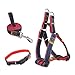 Dog Leash Harness, 5ivepets Adjustable & Durable Dog Collars Harness & Leashes, Heavy Duty Denim Dog Collar for Small and Large Dog, Dog Training Leash Collar for Dogs Walking Running(Small 5-13lbs)