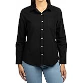 Jachs Girlfriend New York Women's Long Sleeve Mini Corduroy Button Up Shirt
