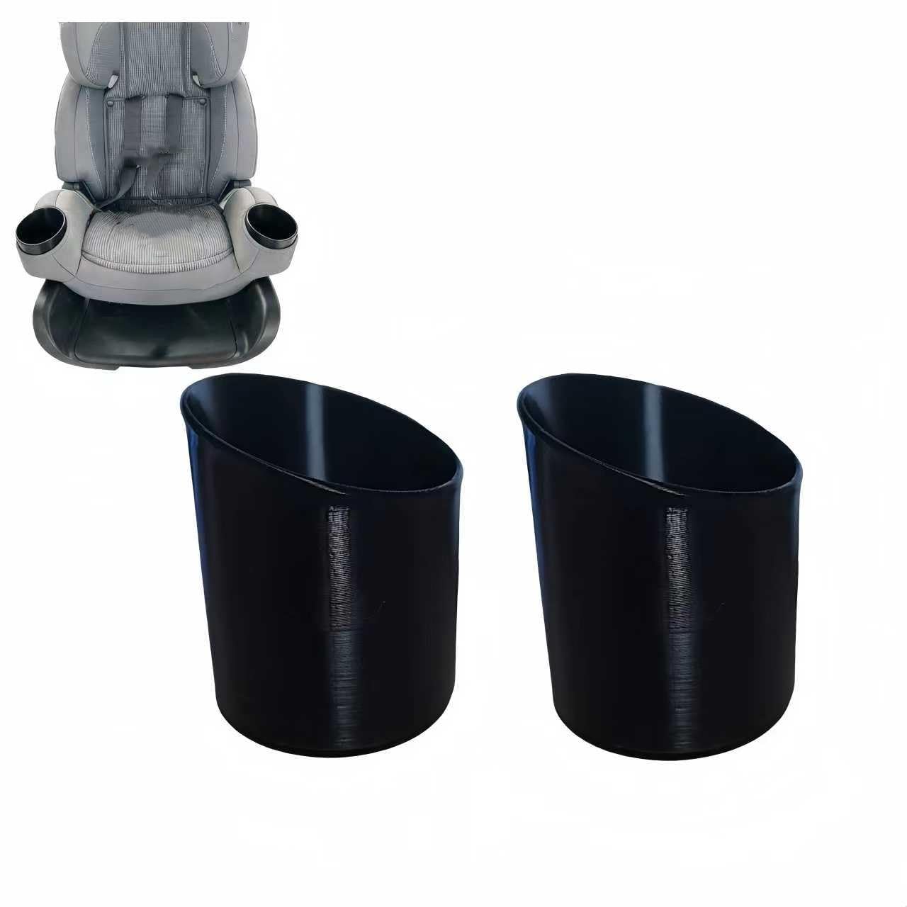 Photo 1 of 2 Pcs Car Safety Seat Cup Holder Fit for Graco 4Ever DLX & Extend2Fit