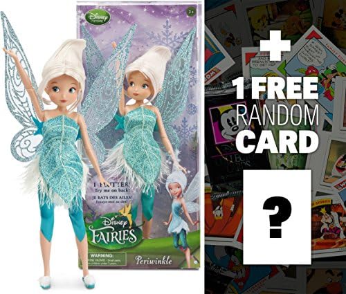 Periwinkle ~10" Doll: Disney Fairies Classic Doll Collection + 1 FREE Classic Disney Trading Card Bundle