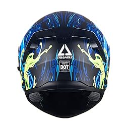 TRIANGLE Dual Visor Full Face Motorcycle Bike