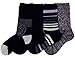 Kirkland Signature Ladies' Trail Socks Merino Wool, 4 Pairs, Charcoal/Purple