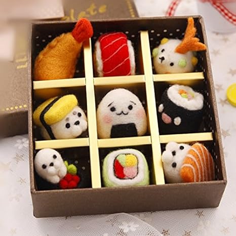 muñecas hechas a mano de fieltro