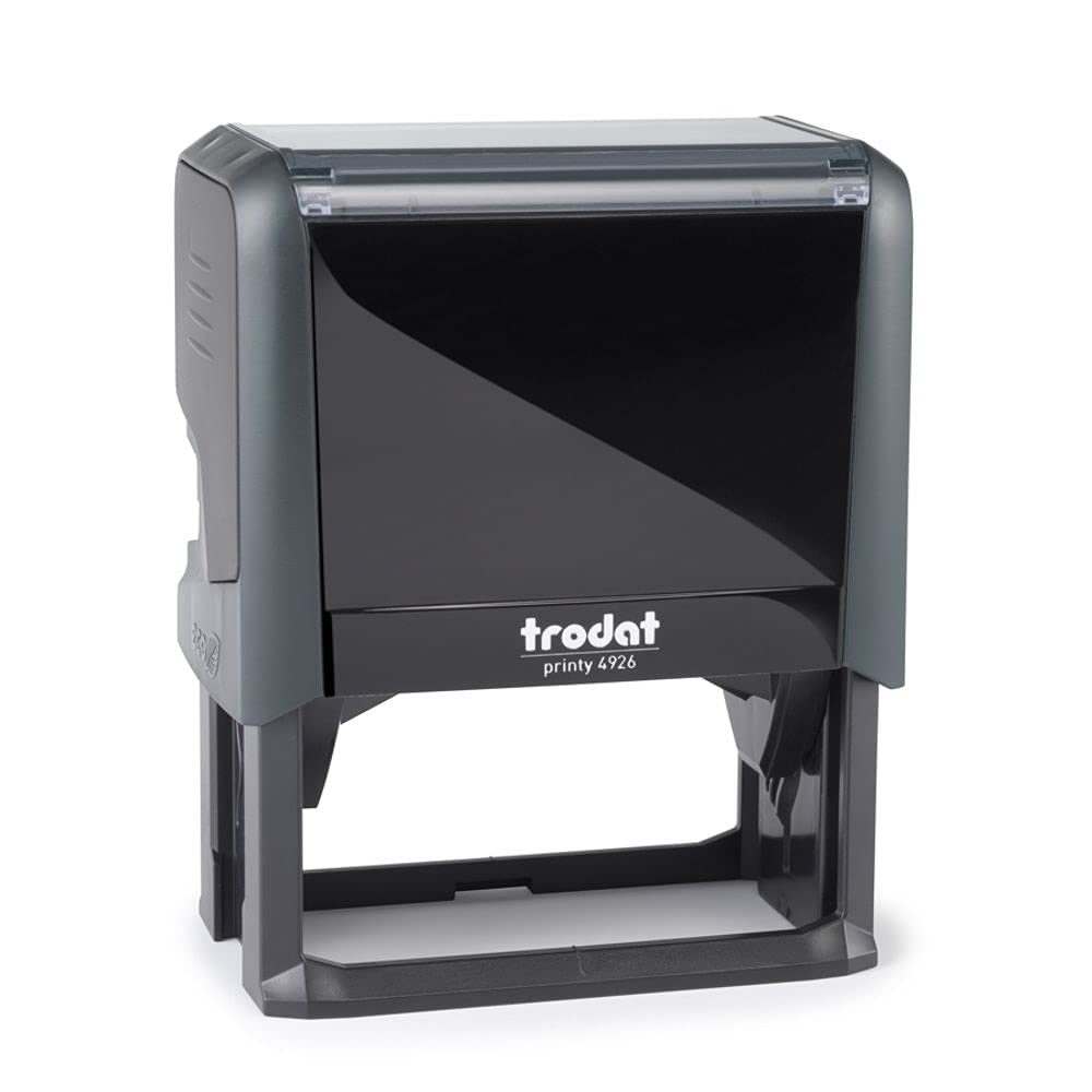 Trodat Certified Copy & True Likeness Stamp | Perfect Stamp Certifying Documents | Black Ink | Size 75 x 38mm