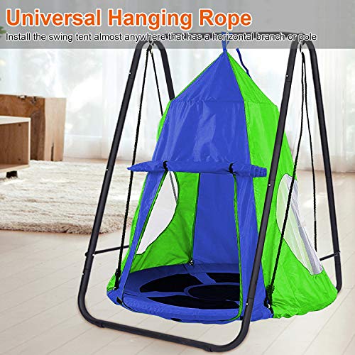 Hanging Tree Swing Tent Waterproof Backyard Hammock Chair Max Capacity