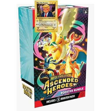 Amazon.com: Ascended Heroes Booster Bundle Box (6 packs) - ME 