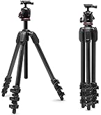 Amazon.com : Manfrotto 190XPRO Aluminum 4-Section Tripod Kit with