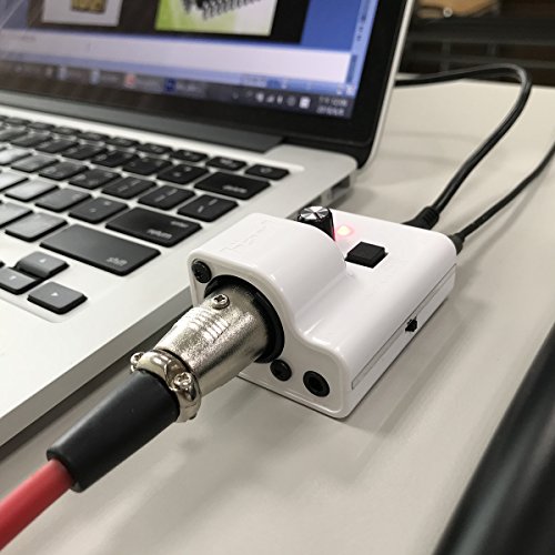 Maker Hart Just Mic Power Mini Preamp for Providing Phantom Power to