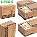 1000 Count Cotton Swabs - Cotton Buds, Organic Cotton Swab, Multipurpose Highly Absorbent Hygienic, Recyclable & Biodegradable Bamboo Cotton Sticks for Beauty Care, Painting, Jewelry, Pet Care(5 Pack)